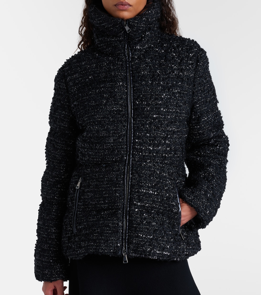Urbel tweed down jacket | Moncler