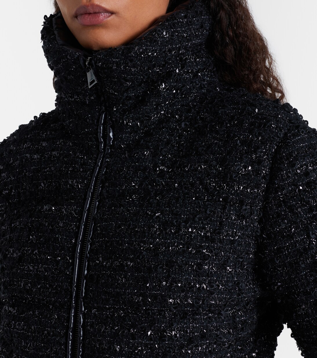 Urbel tweed down jacket | Moncler