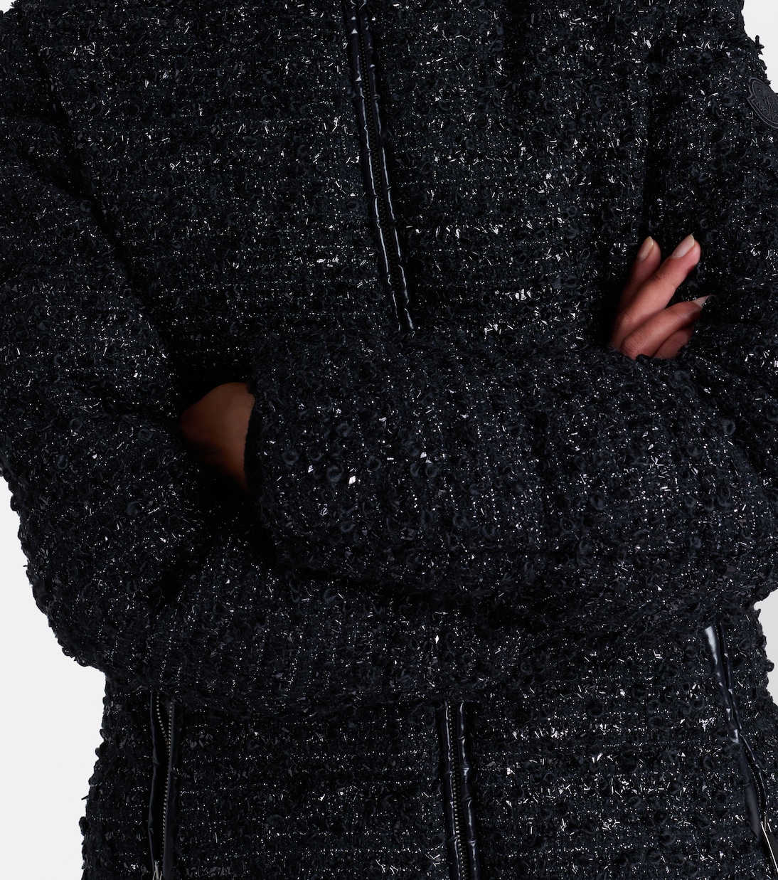 Urbel tweed down jacket | Moncler