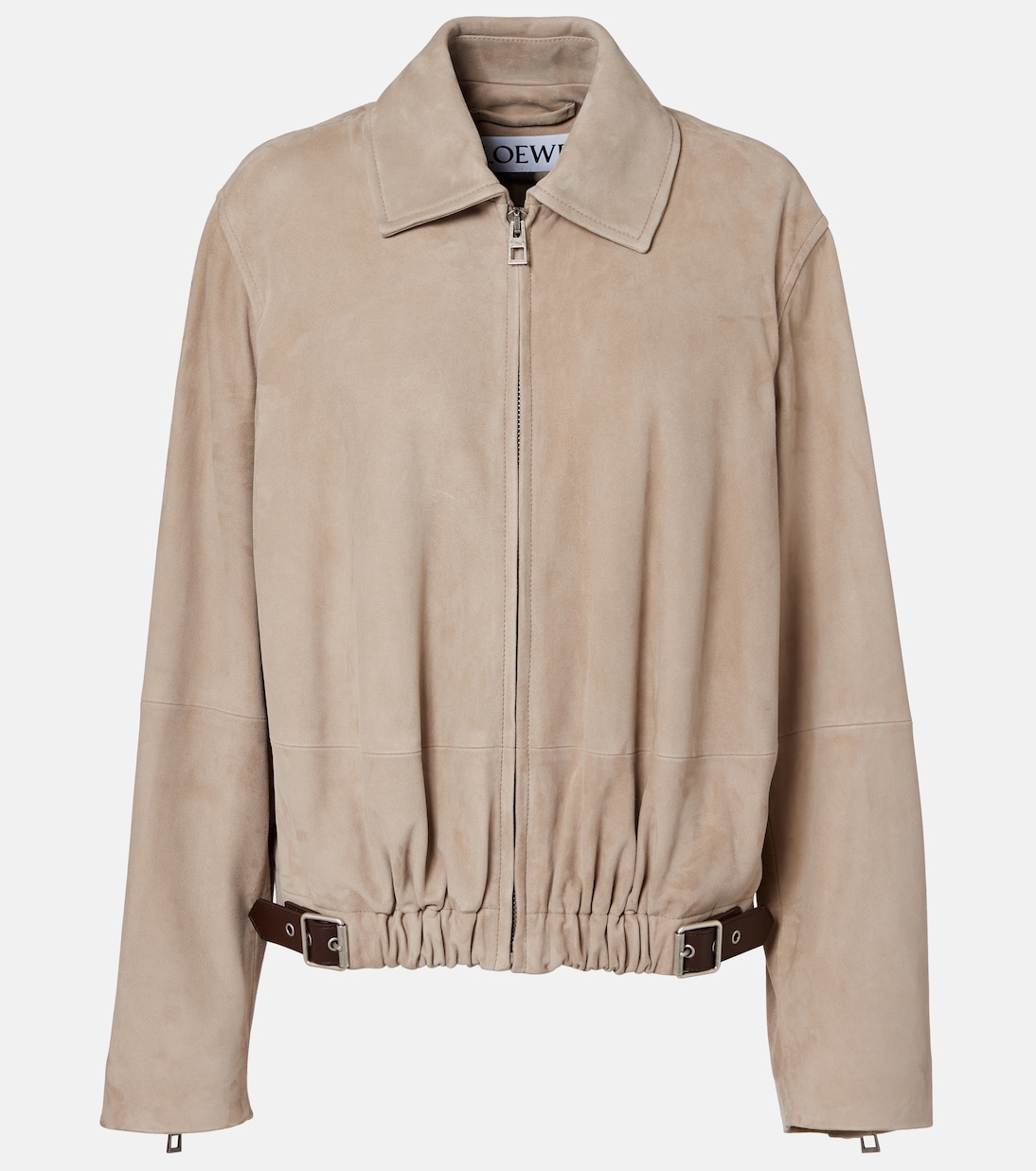 Jacke aus Veloursleder | Loewe