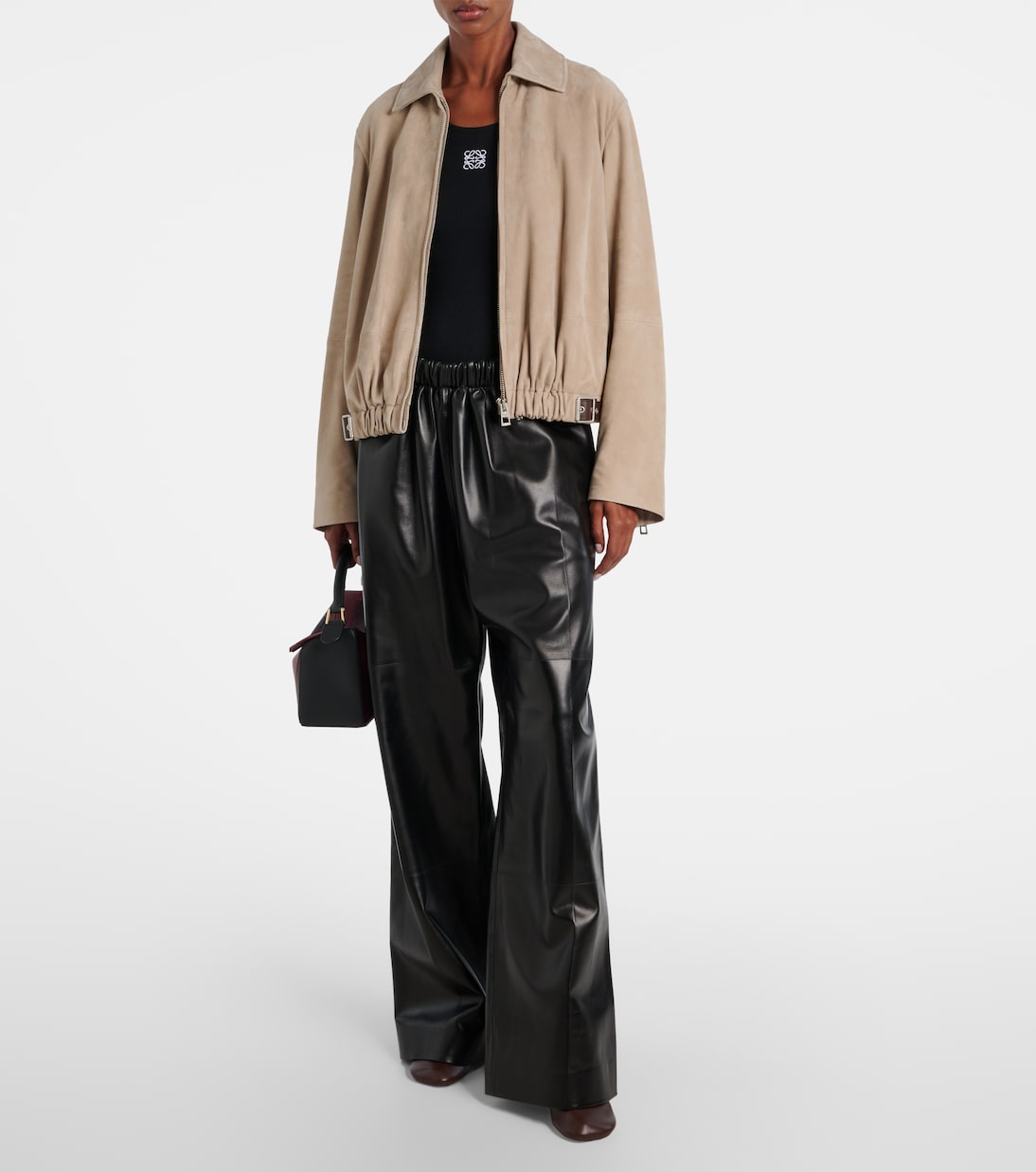 Jacke aus Veloursleder | Loewe