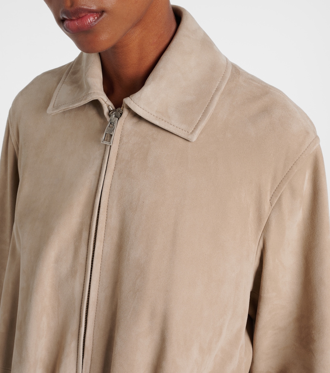 Jacke aus Veloursleder | Loewe