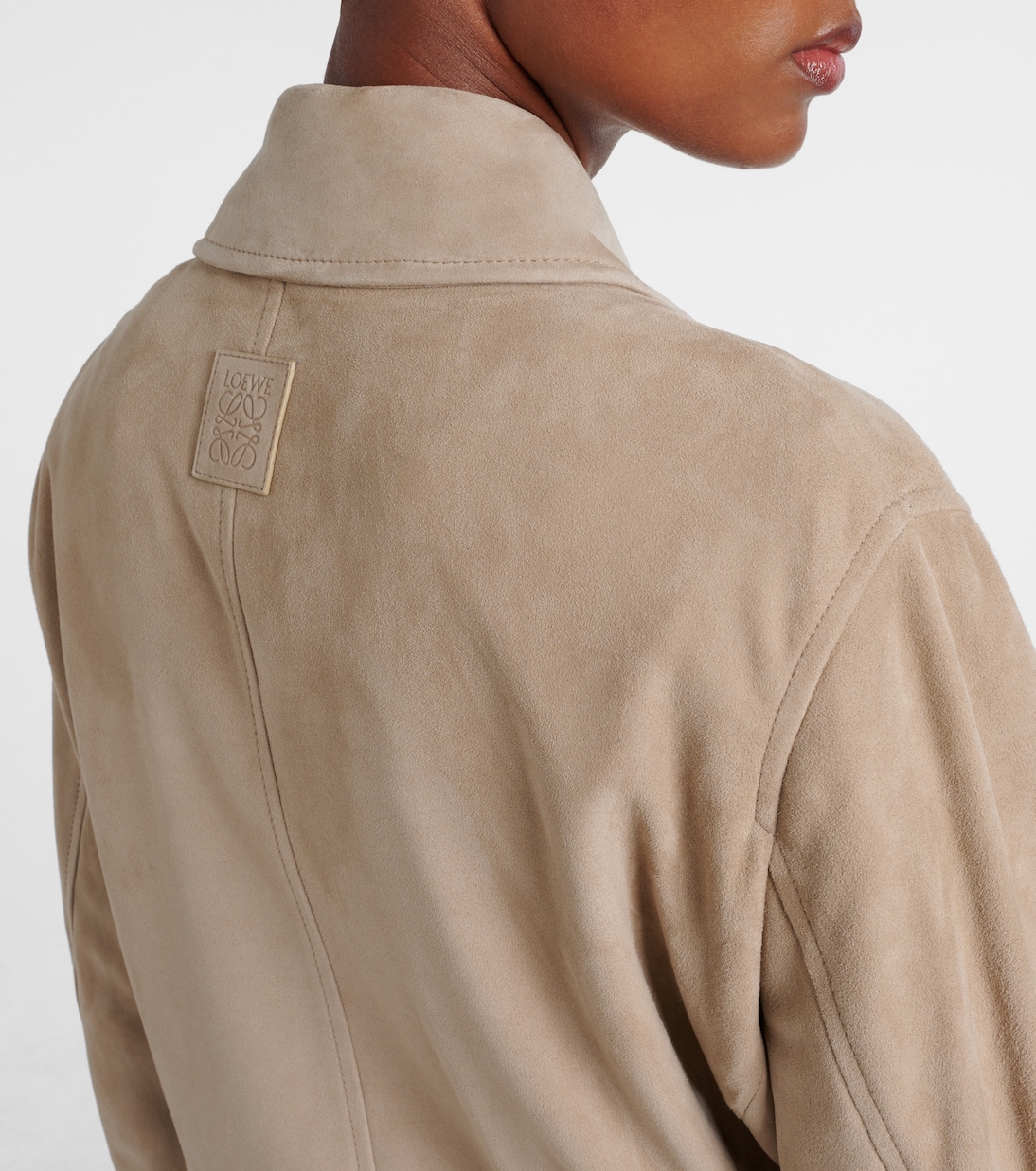 Jacke aus Veloursleder | Loewe