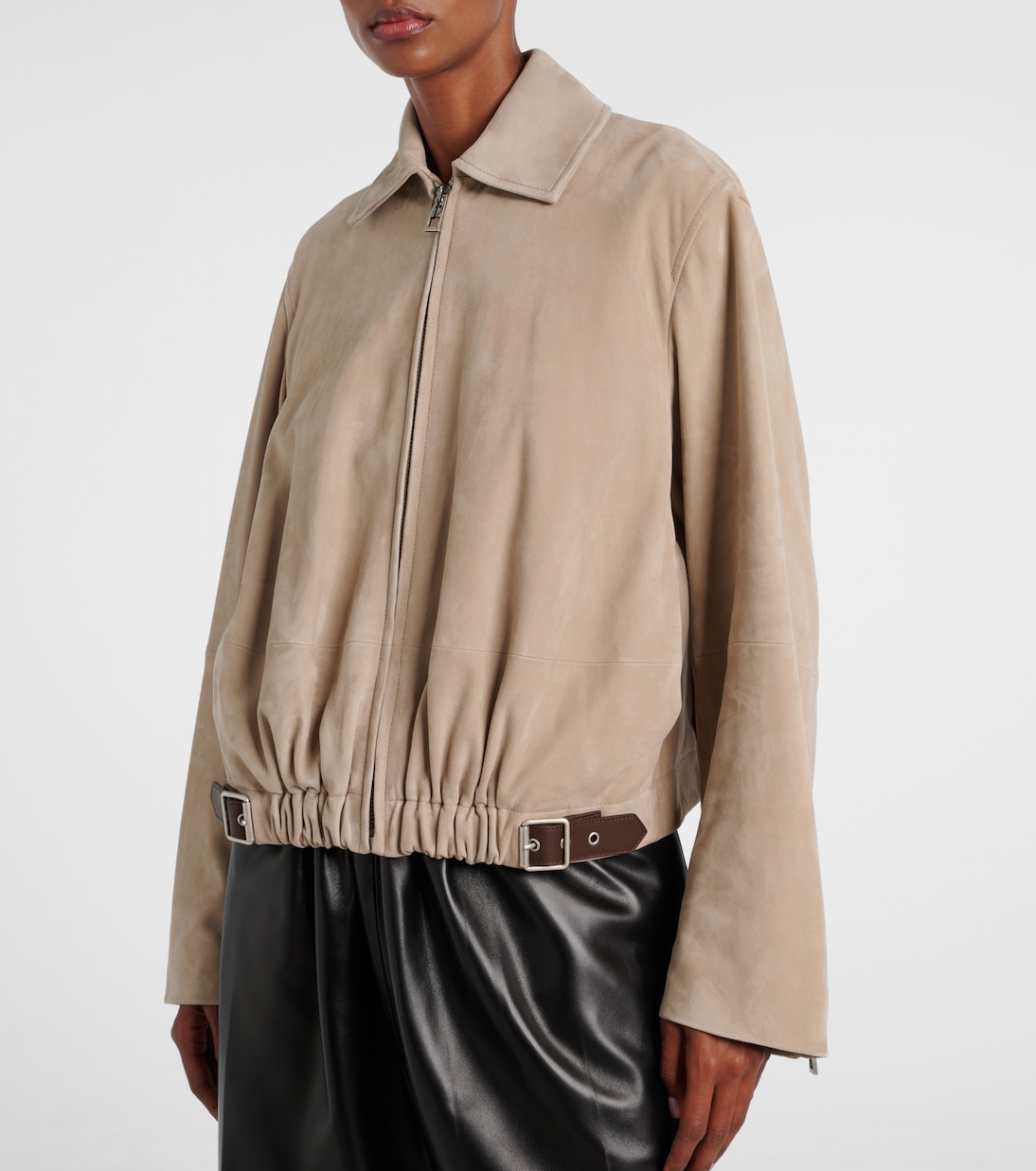Jacke aus Veloursleder | Loewe
