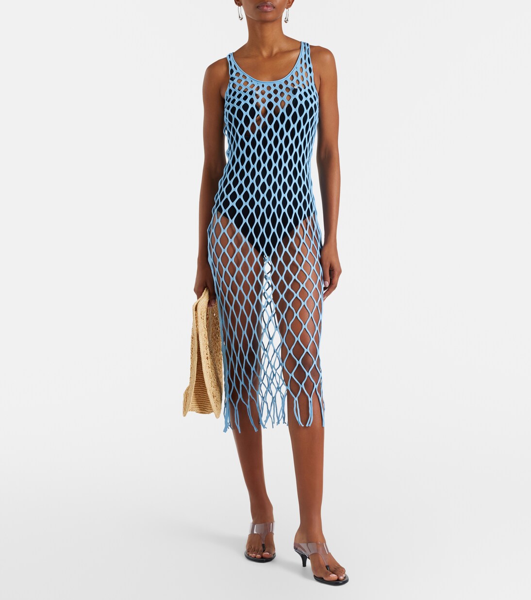 Robe de plage en mesh | Christopher Esber