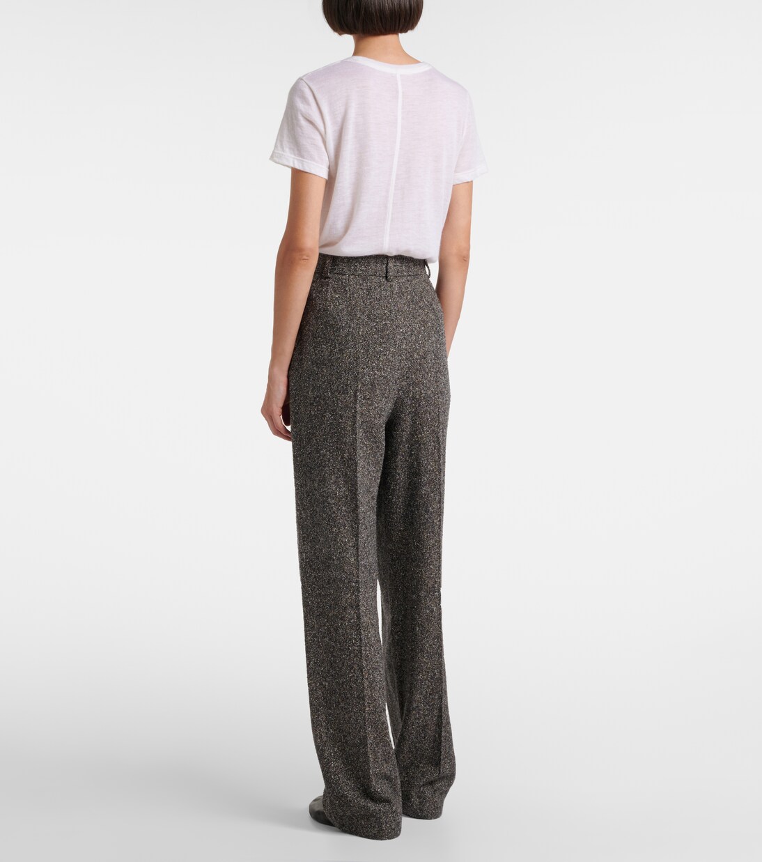 Weite Hose Virgil aus Tweed | The Row