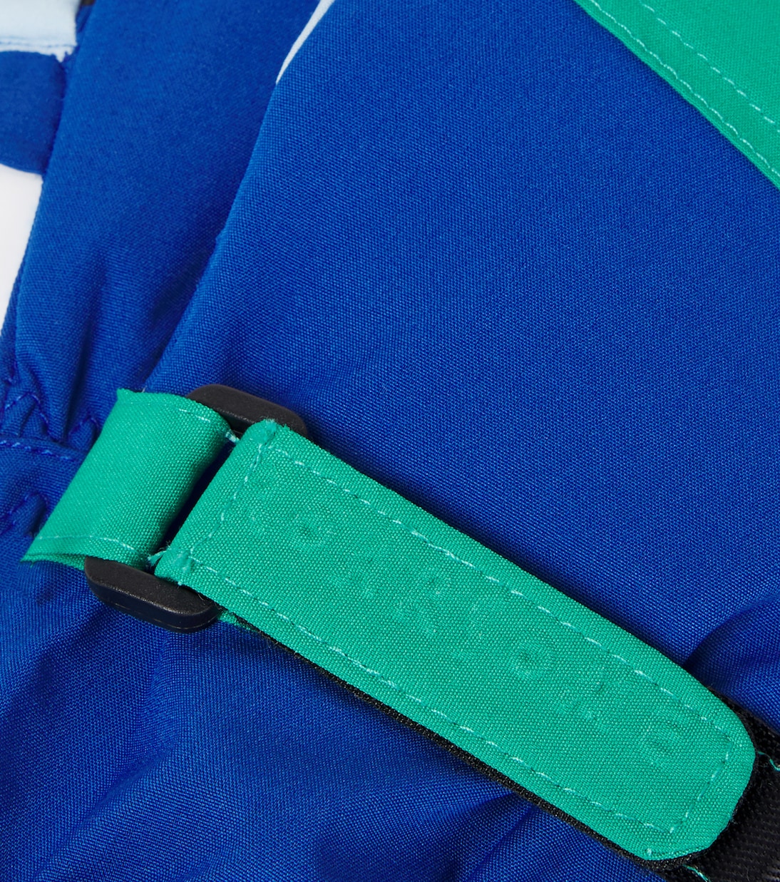 Colorblocked fleece-lined ski mittens | Roarsome