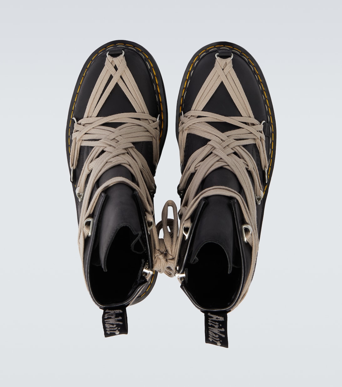 x Dr. Martens leather lace-up boots | Rick Owens