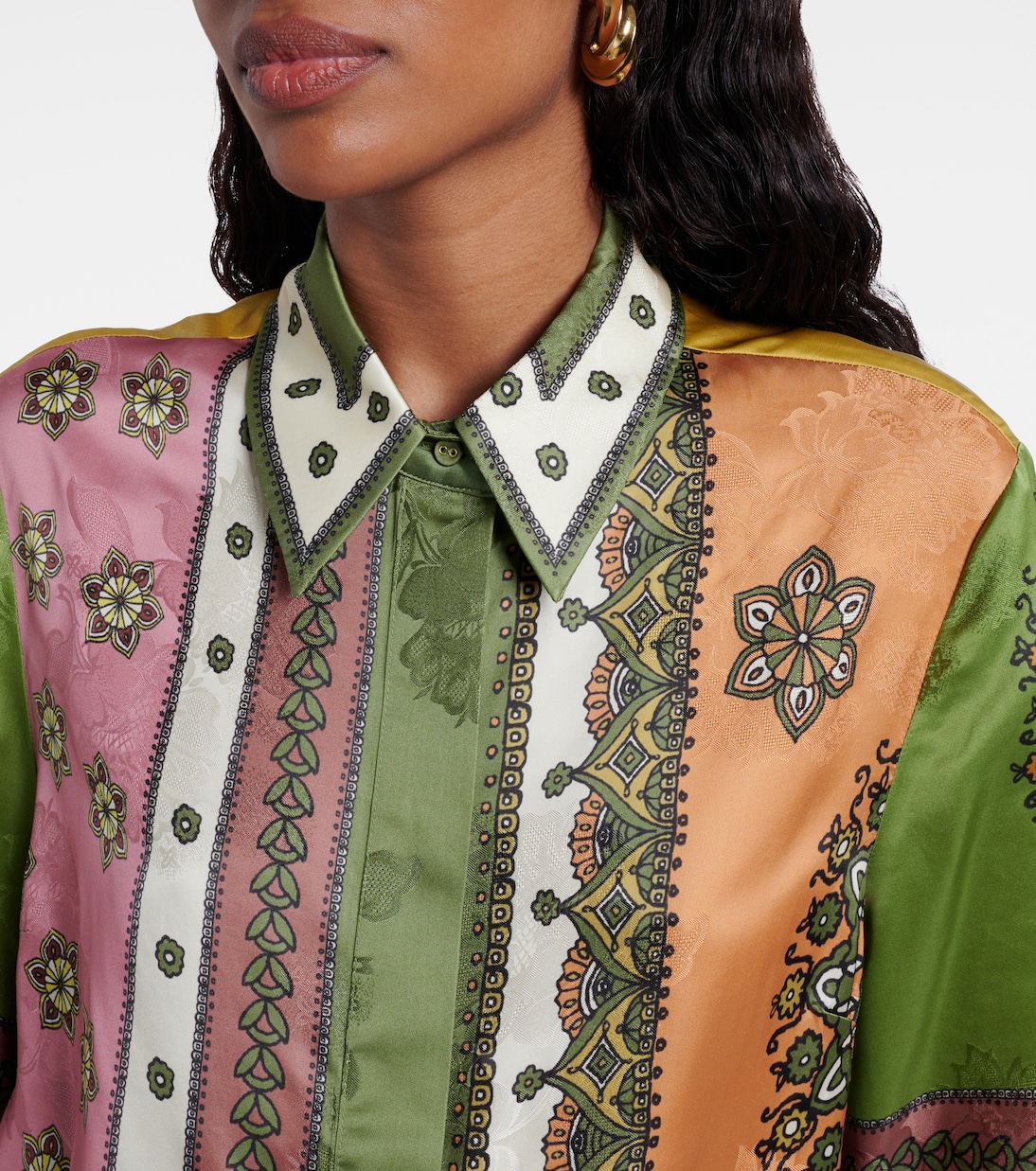 Contina jacquard shirt | Alémais