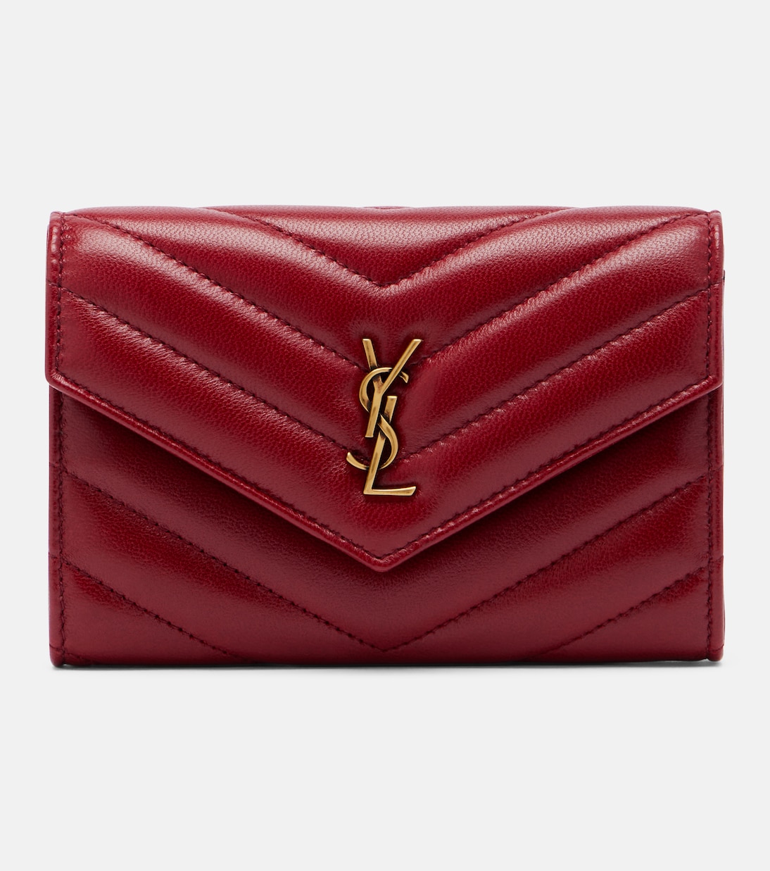 Cassandre leather card holder | Saint Laurent