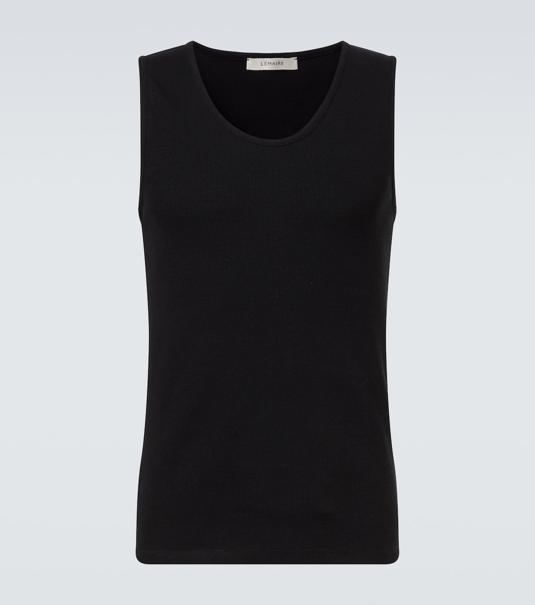 Cotton and linen tank top | Lemaire
