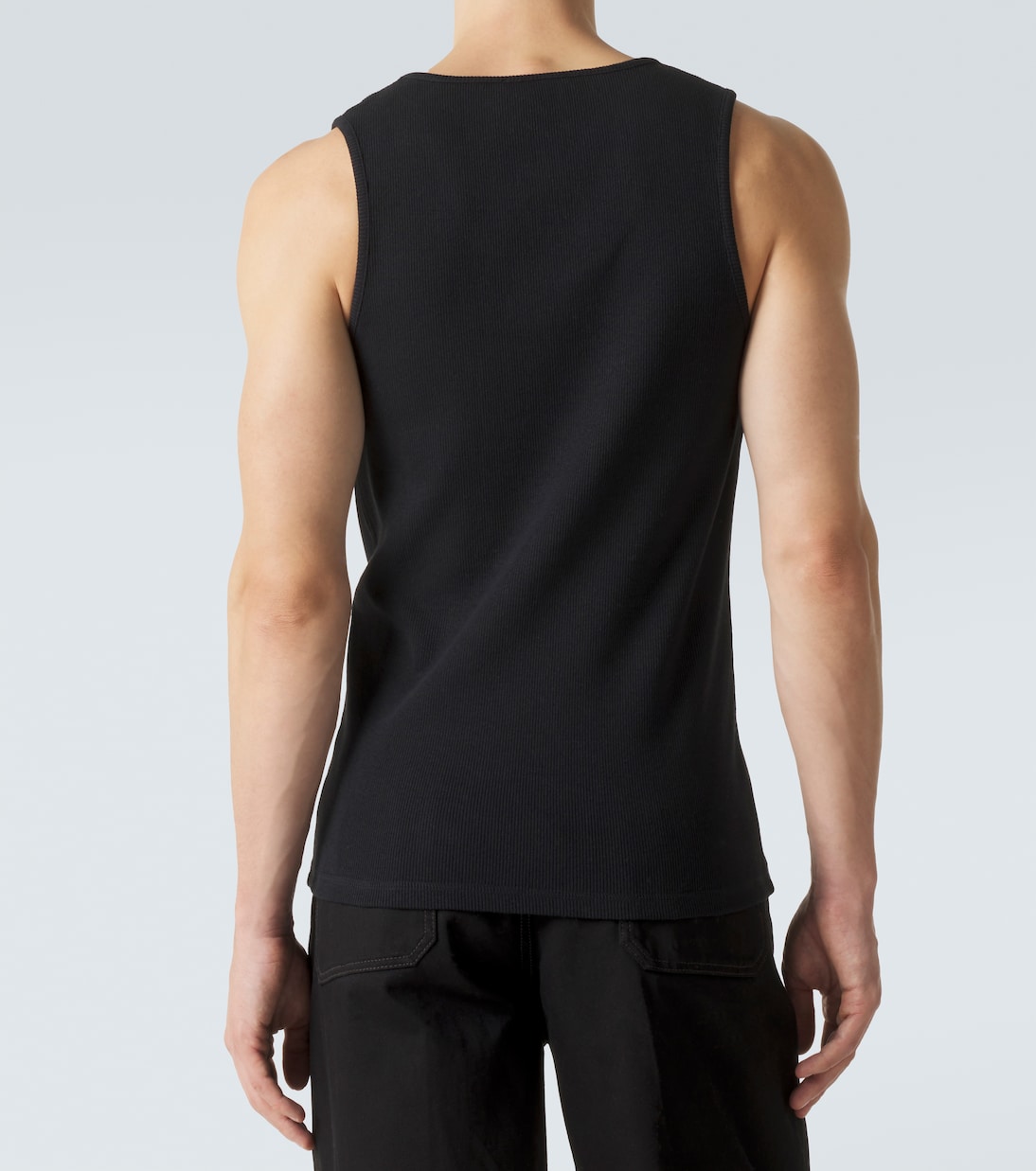 Cotton and linen tank top | Lemaire