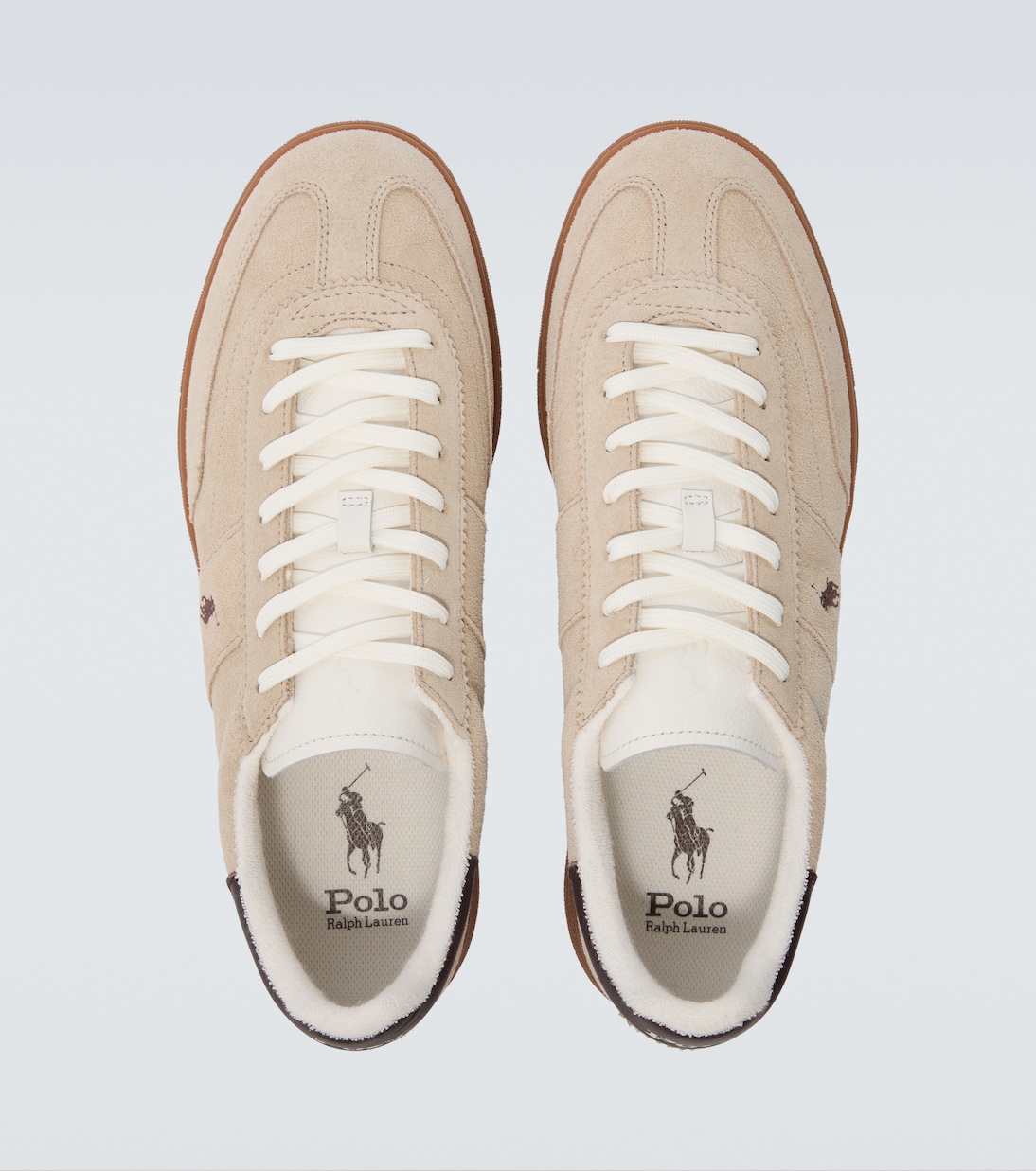 Suede low-top sneakers | Polo Ralph Lauren