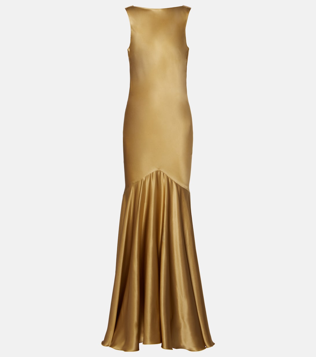 Open-back satin gown | Nina Ricci