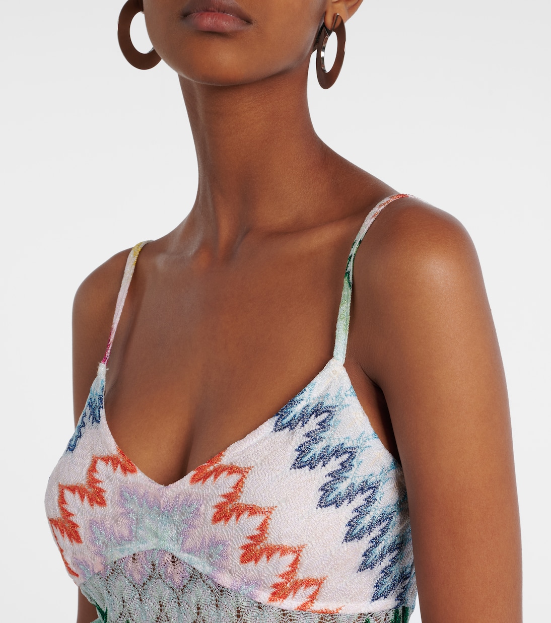 Top lencero de punto en zigzag | Missoni