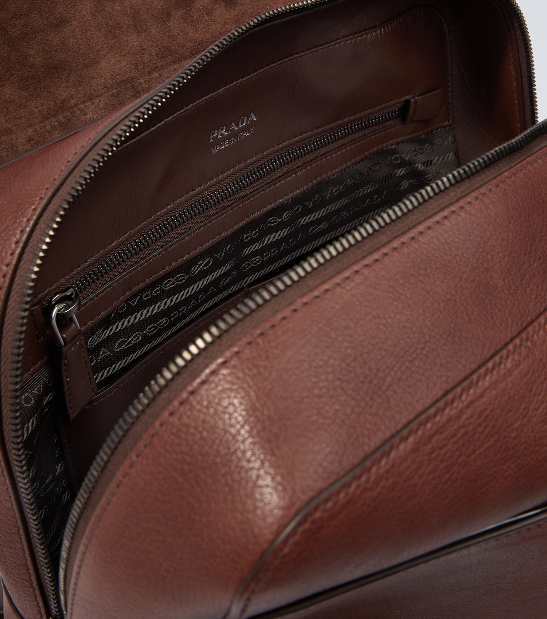 Leather backpack | Prada