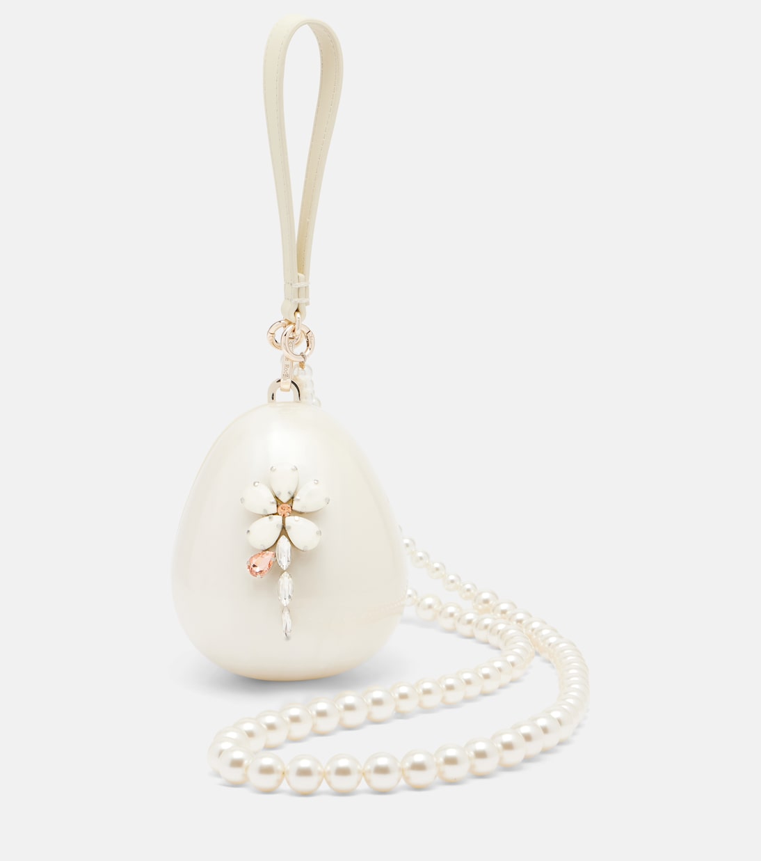 Hare Pearl Egg embellished clutch | Simone Rocha