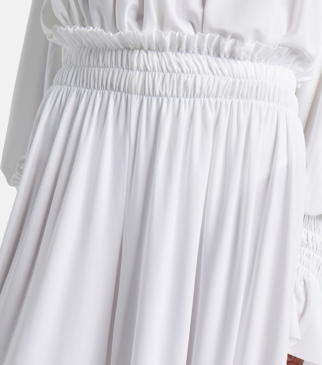 Pantalones anchos fruncidos | Norma Kamali