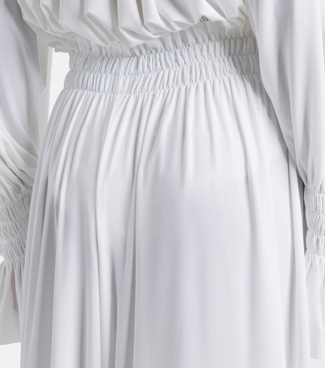 Pantalones anchos fruncidos | Norma Kamali