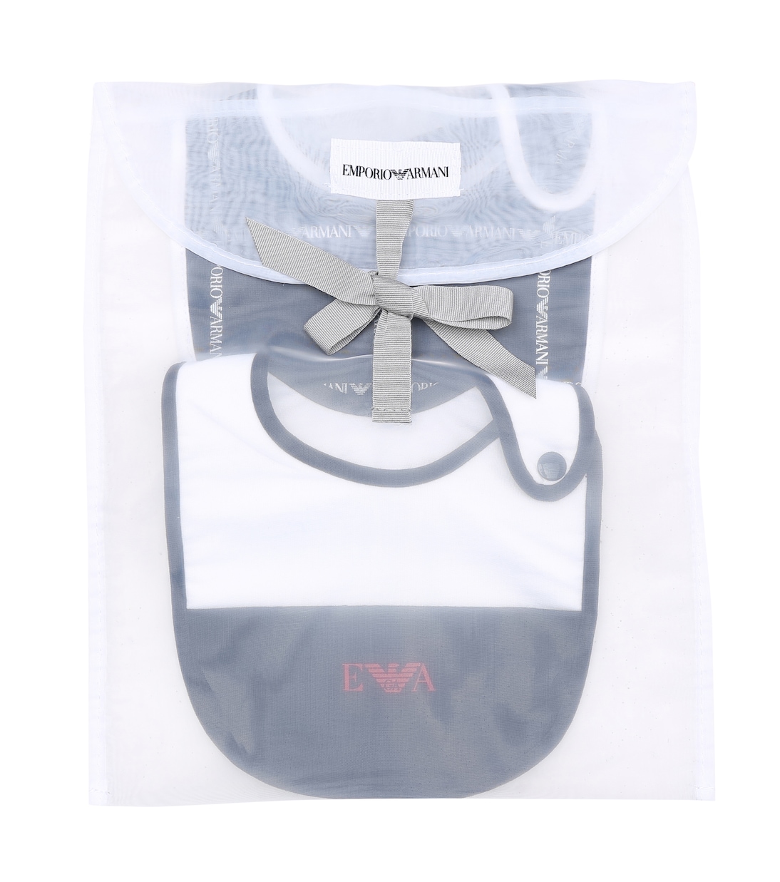 Baby set of cotton bibs | Emporio Armani Kids