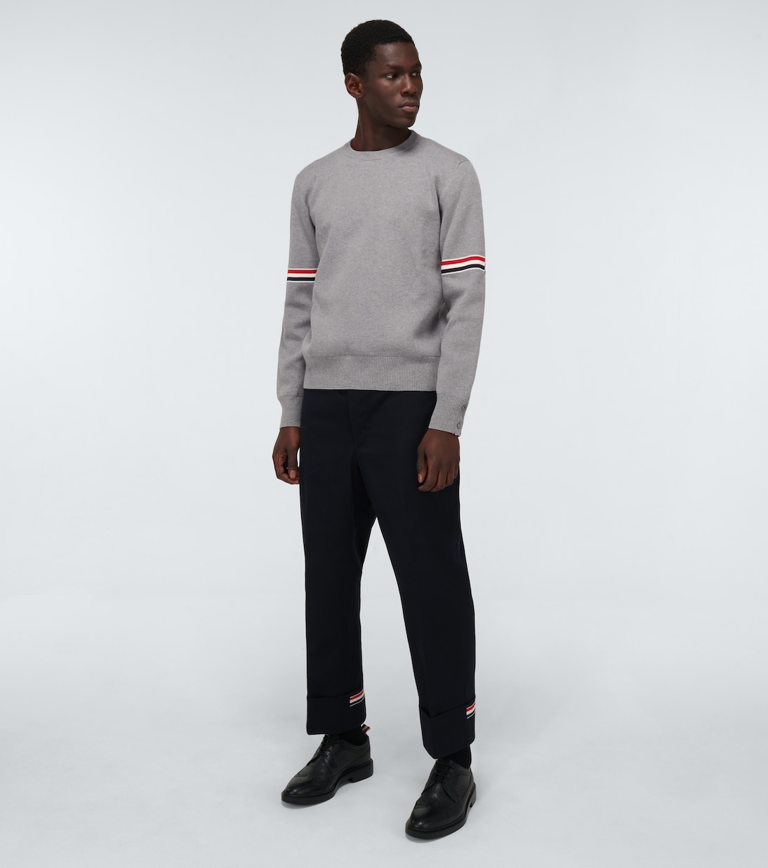 Jersey en punto Milano de algodón | Thom Browne