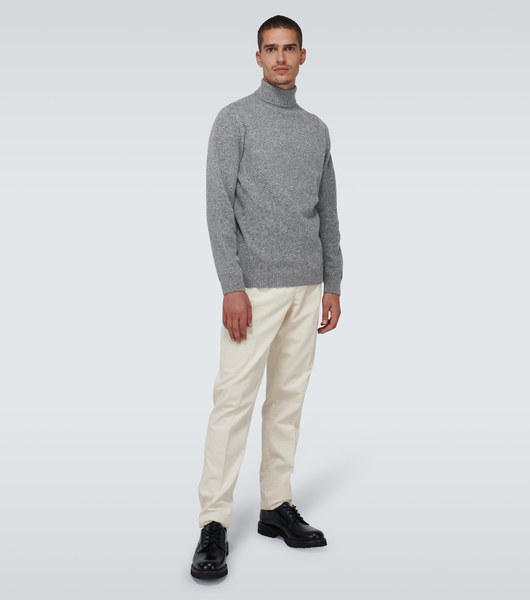 Rollkragenpullover aus Wolle | Sunspel