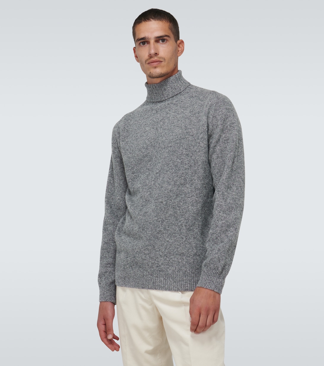 Rollkragenpullover aus Wolle | Sunspel
