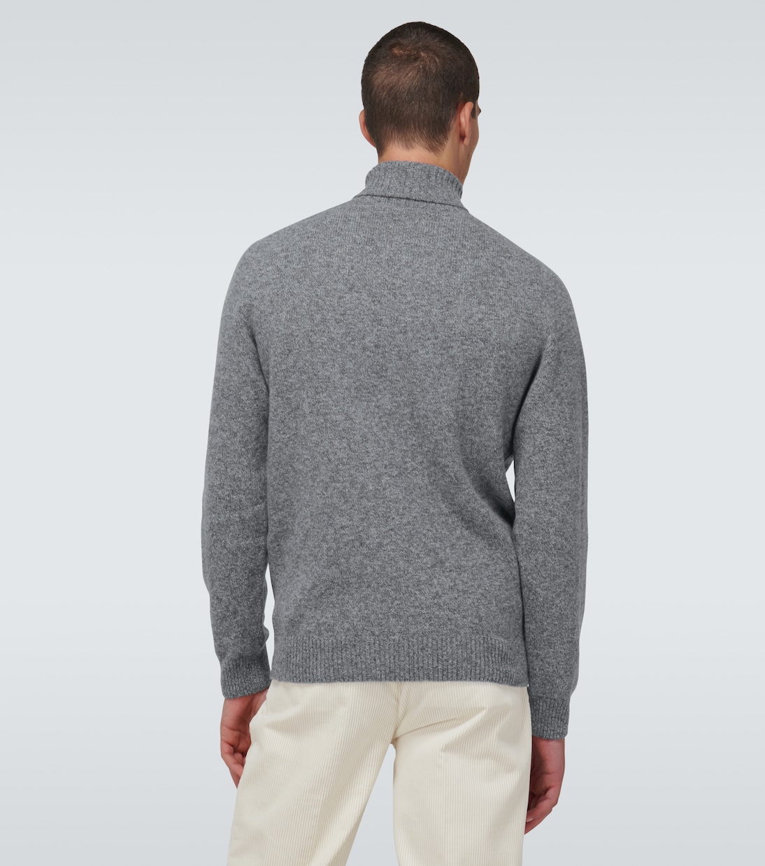 Rollkragenpullover aus Wolle | Sunspel