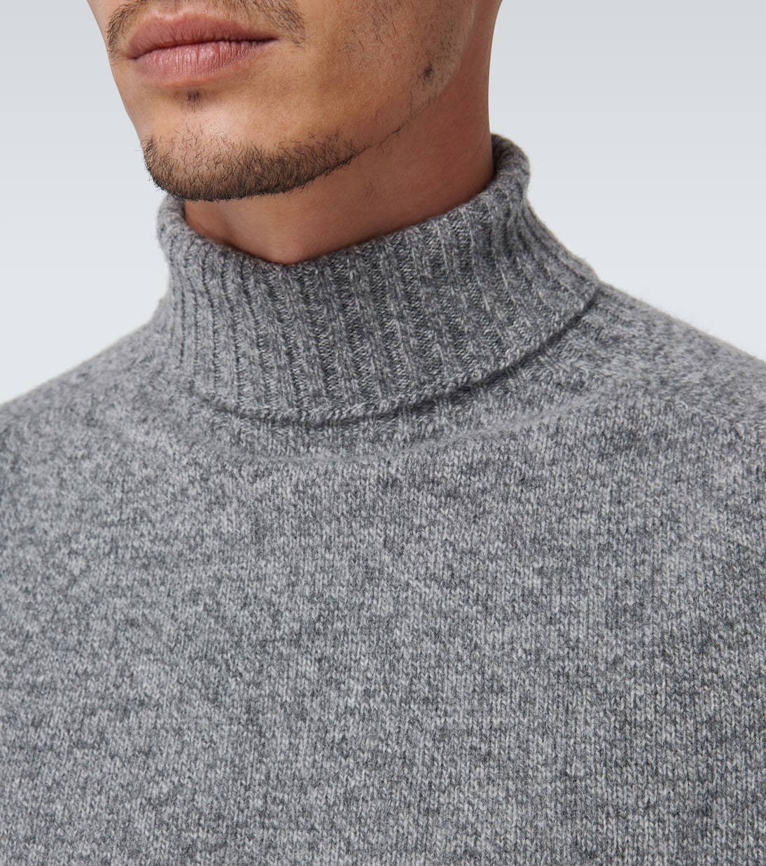 Rollkragenpullover aus Wolle | Sunspel