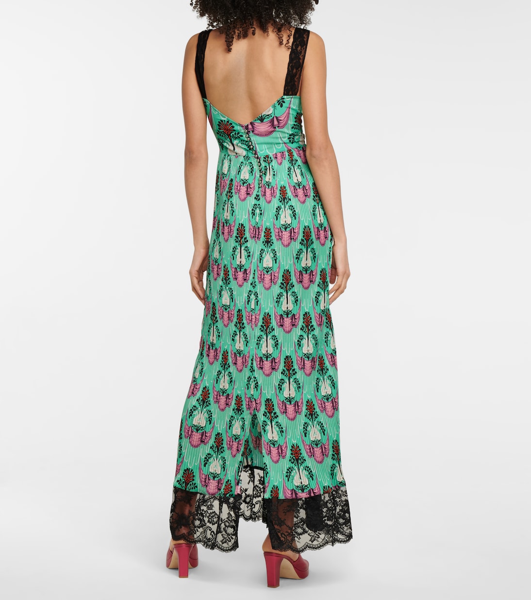 Floral jersey maxi dress | Rabanne
