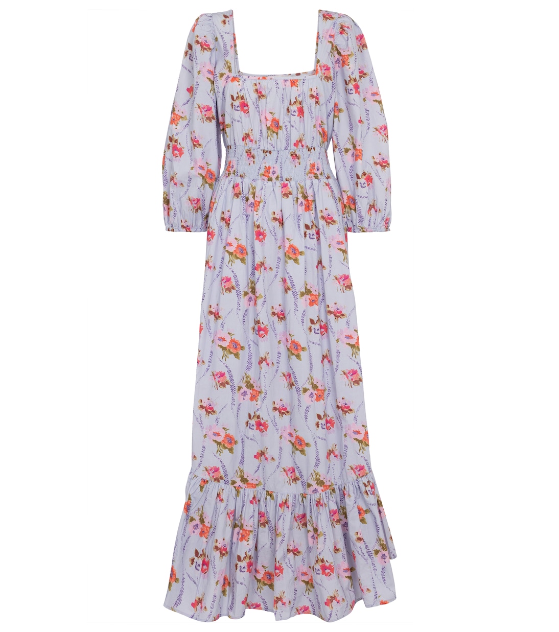 Maxikleid Minnia aus Baumwolle | LoveShackFancy
