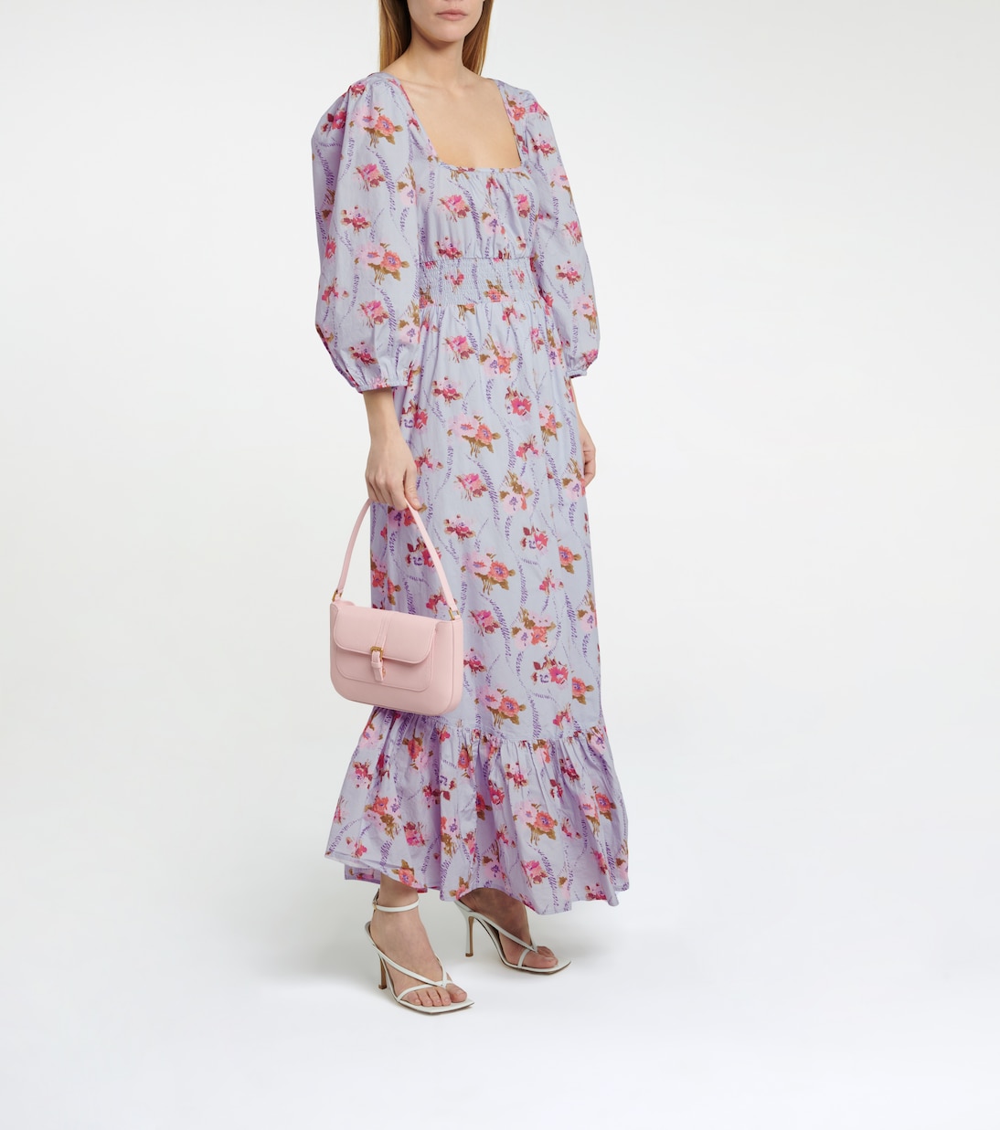 Maxikleid Minnia aus Baumwolle | LoveShackFancy