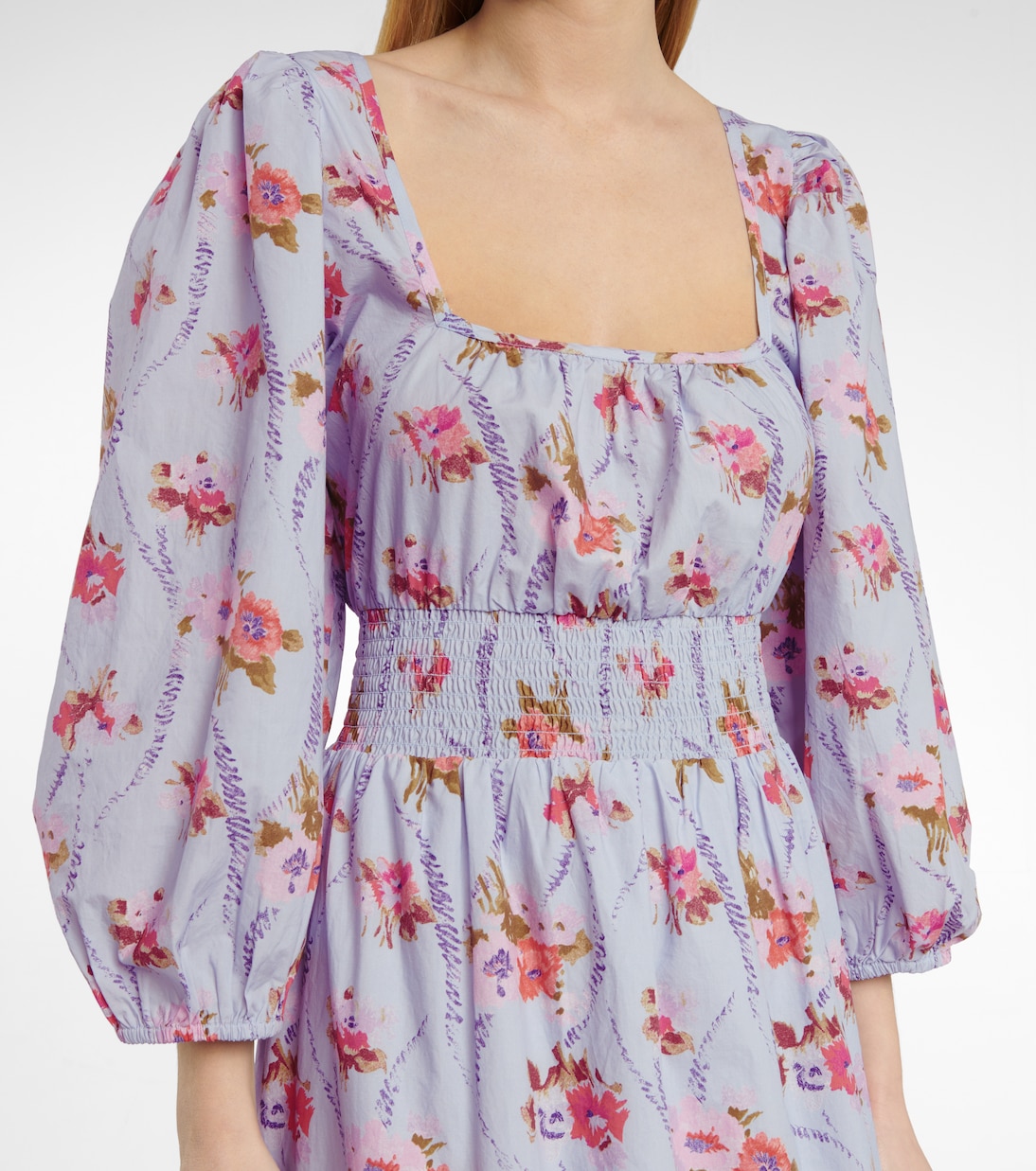 Maxikleid Minnia aus Baumwolle | LoveShackFancy