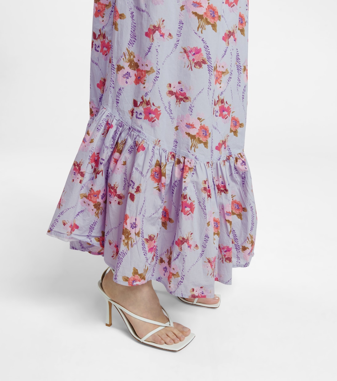 Maxikleid Minnia aus Baumwolle | LoveShackFancy