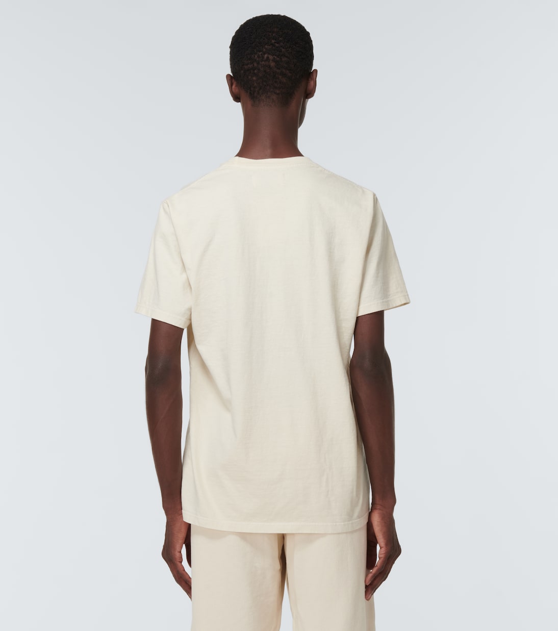 T-shirt classica in cotone con tasca | Les Tien