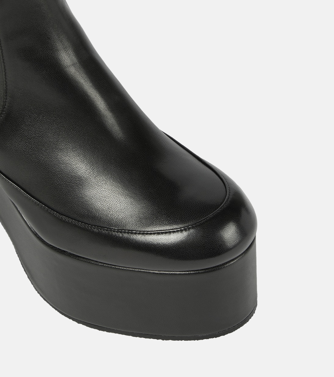 Bottines à plateau en cuir | Dries Van Noten