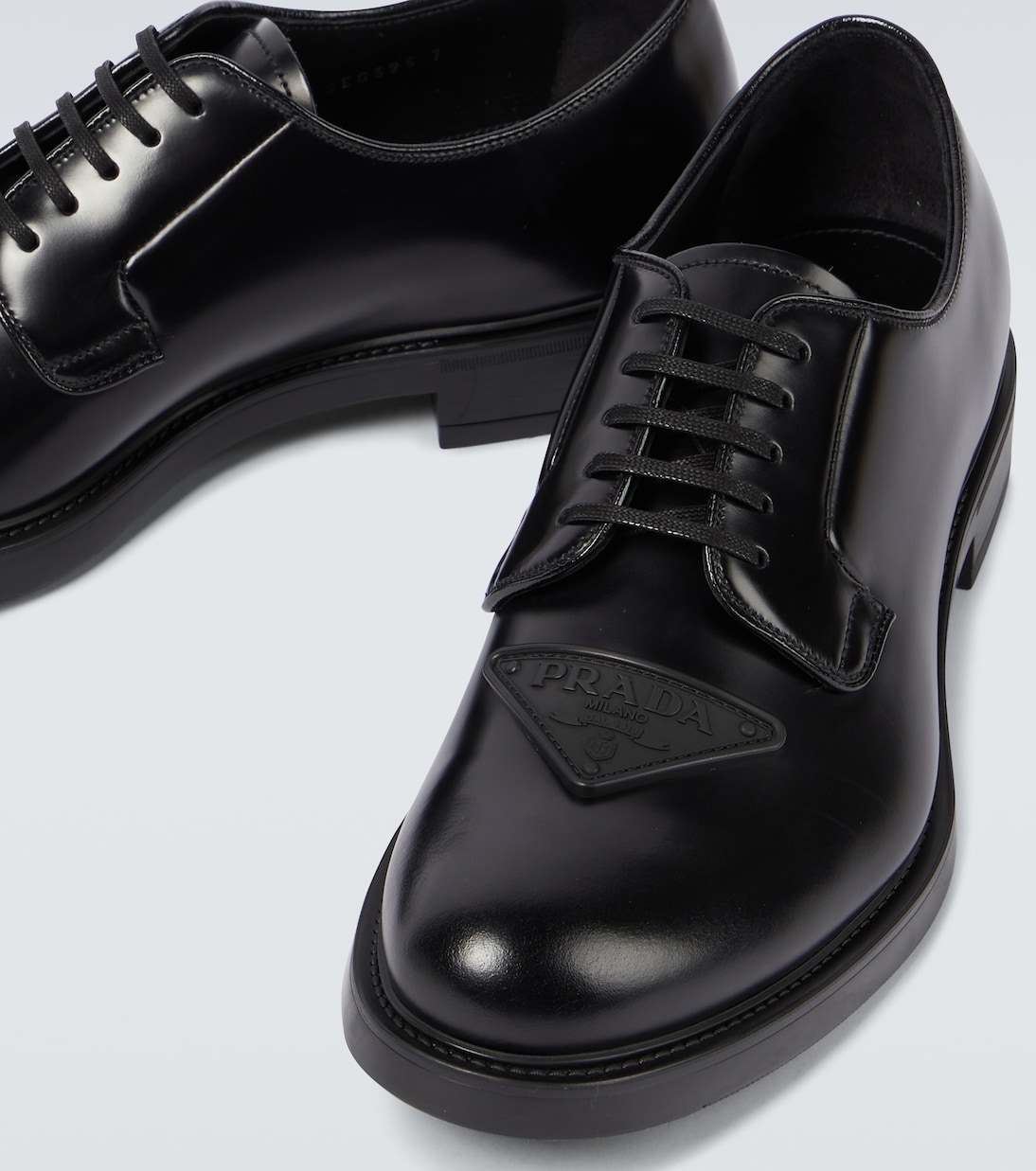 Derbies en cuir | Prada