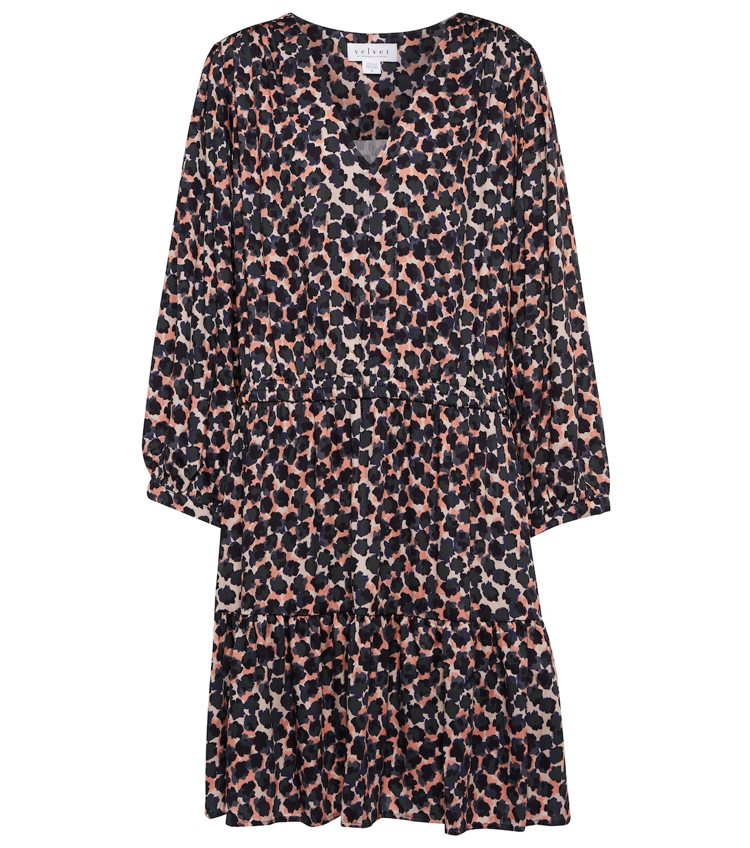 Yena printed minidress | Velvet