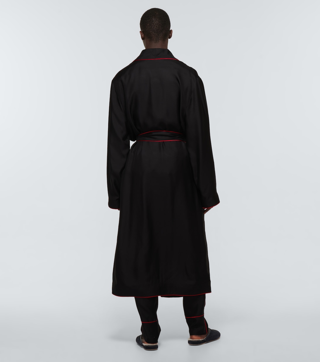 Morgenmantel aus Seide | Dolce&Gabbana