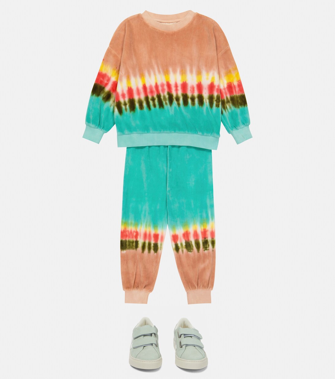 Mika tie-dye velour sweatshirt | Molo