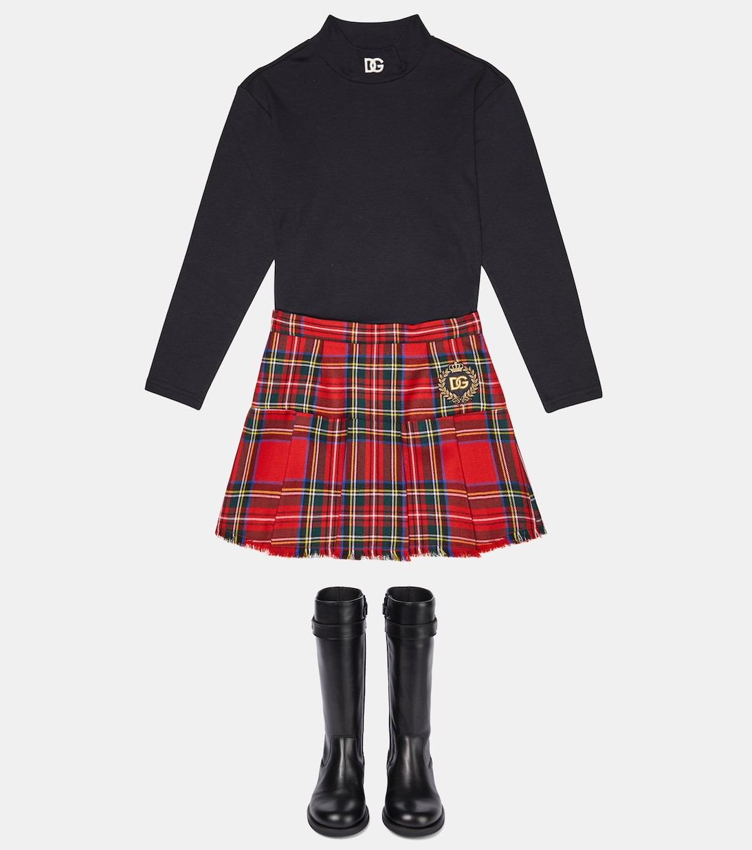 Rock aus Schurwolle | Dolce&Gabbana Kids