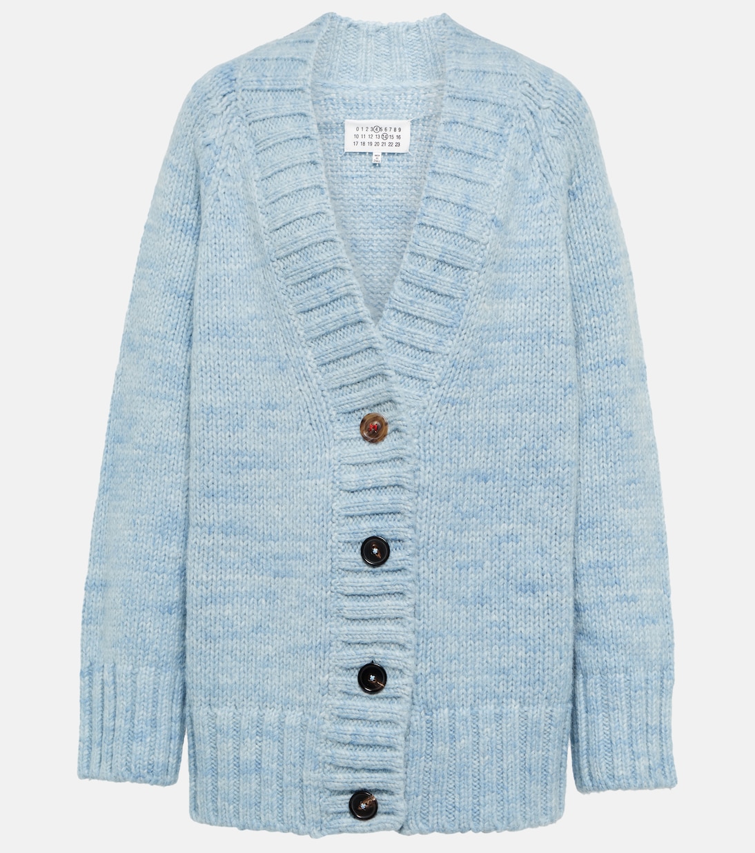Alpaca wool-blend cardigan | Maison Margiela