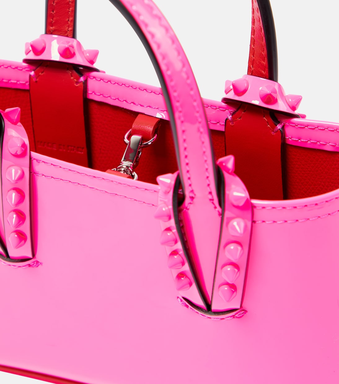 Tote Cabata Nano de charol | Christian Louboutin