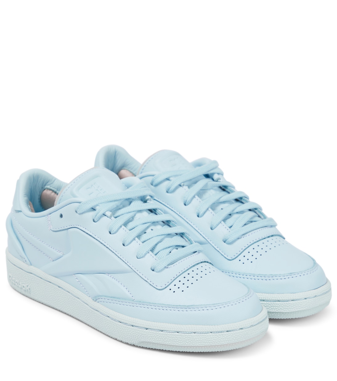 Club C leather sneakers in blue Reebok X Victoria Beckham Mytheresa