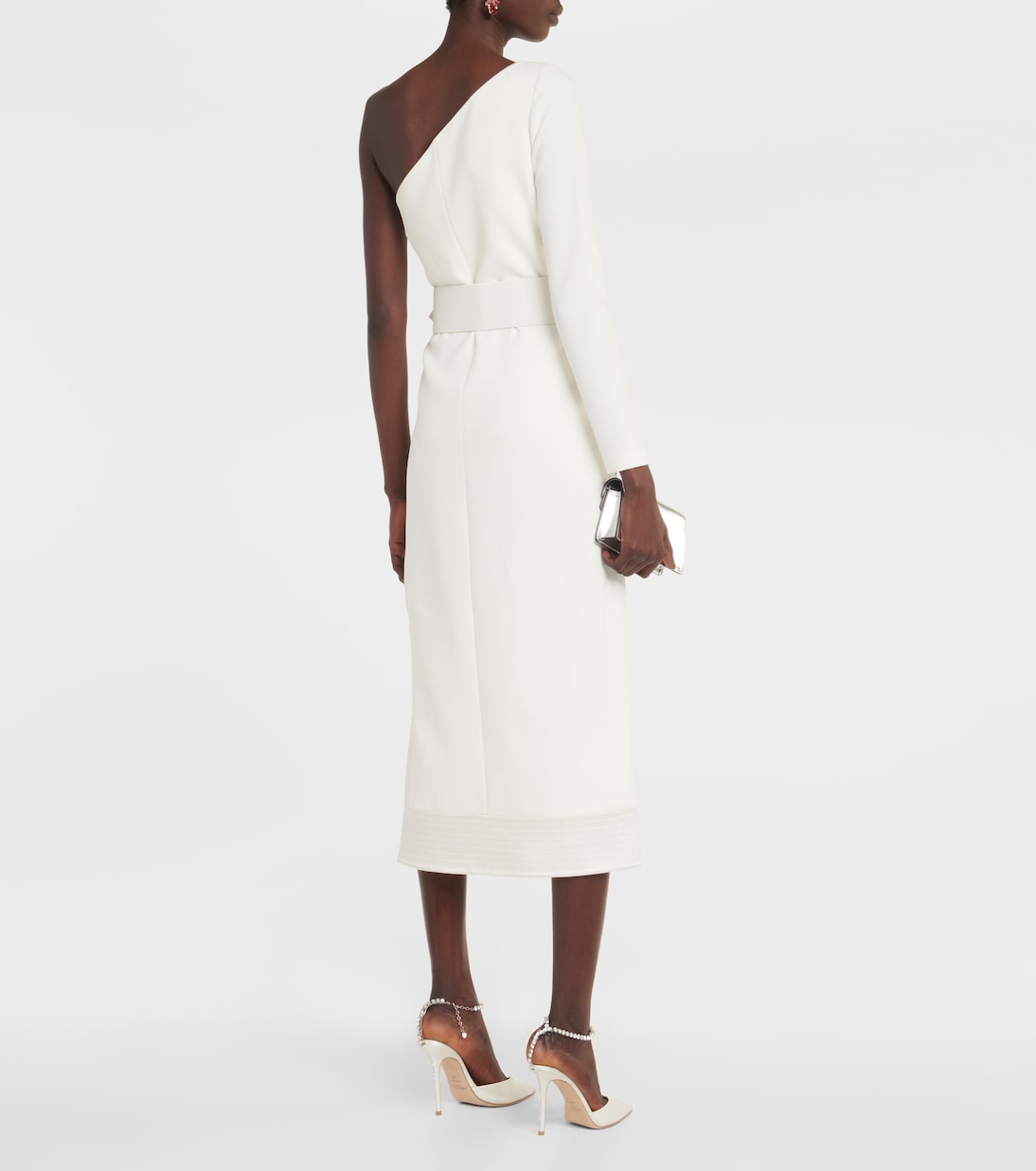 Vestido midi asimétrico | Safiyaa