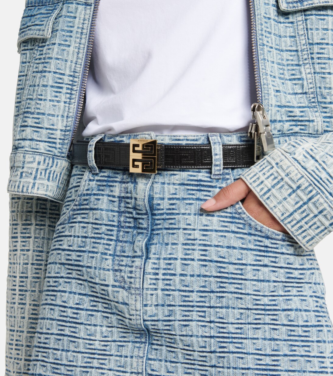 Ceinture 4G réversible en cuir | Givenchy