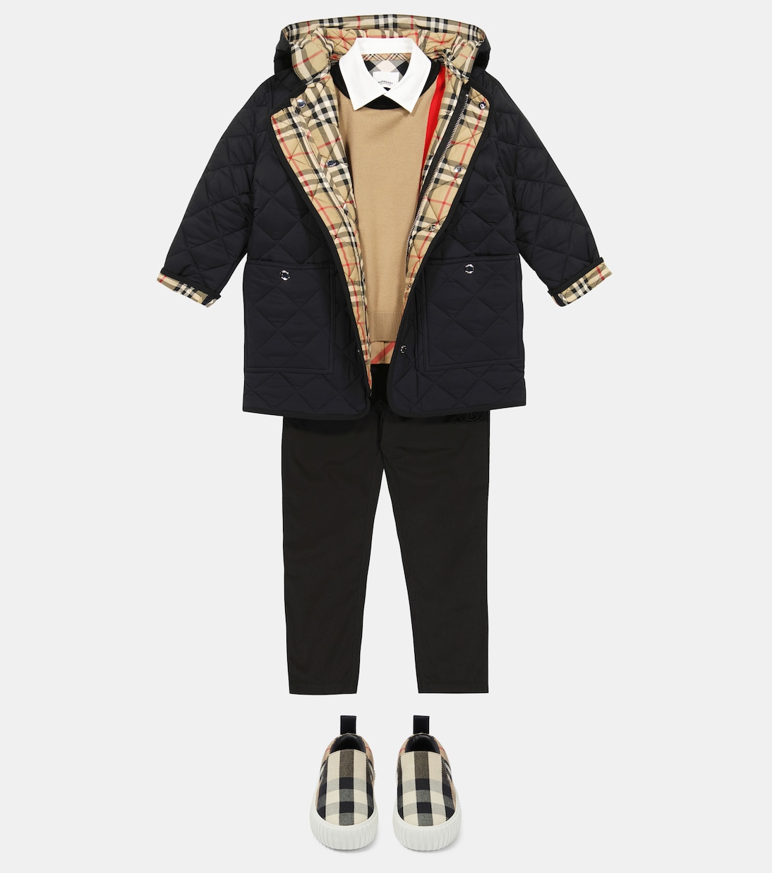 Vintage Check slip-on sneakers | Burberry Kids