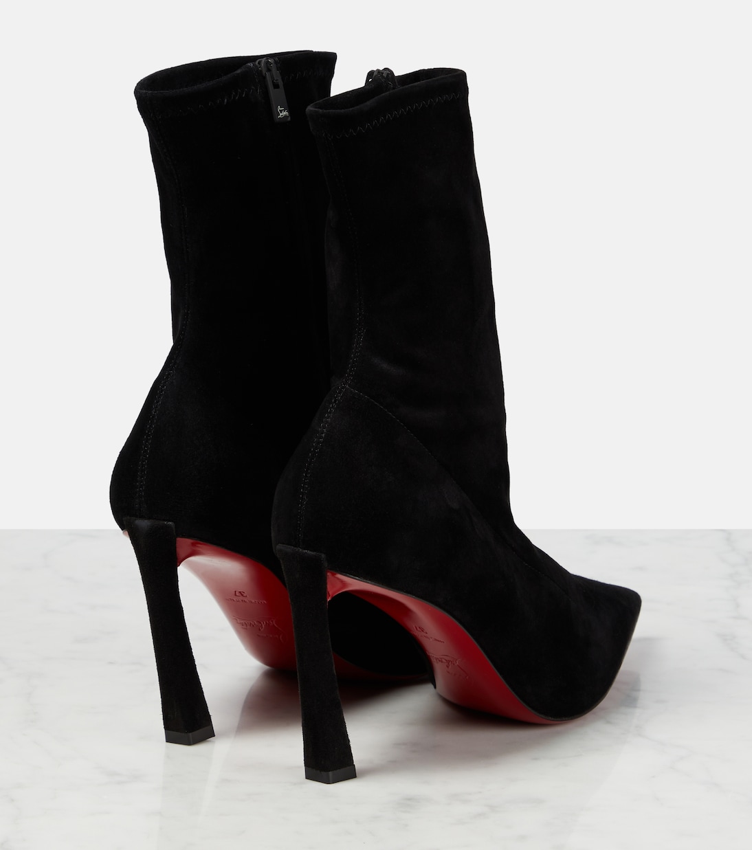 Condora 100 suede ankle boots | Christian Louboutin