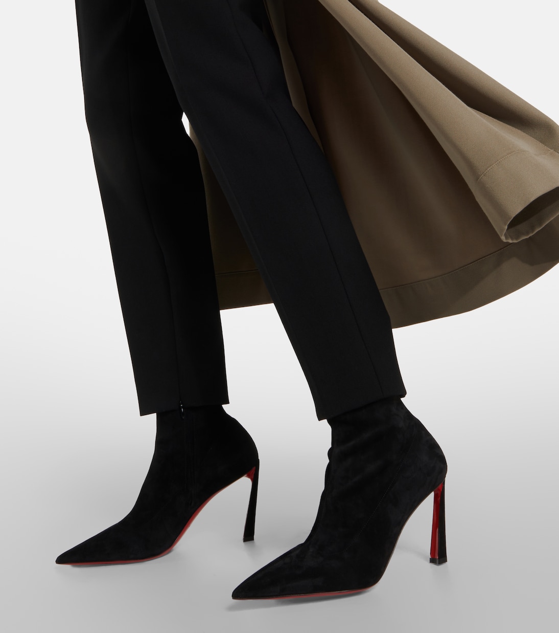 Condora 100 suede ankle boots | Christian Louboutin