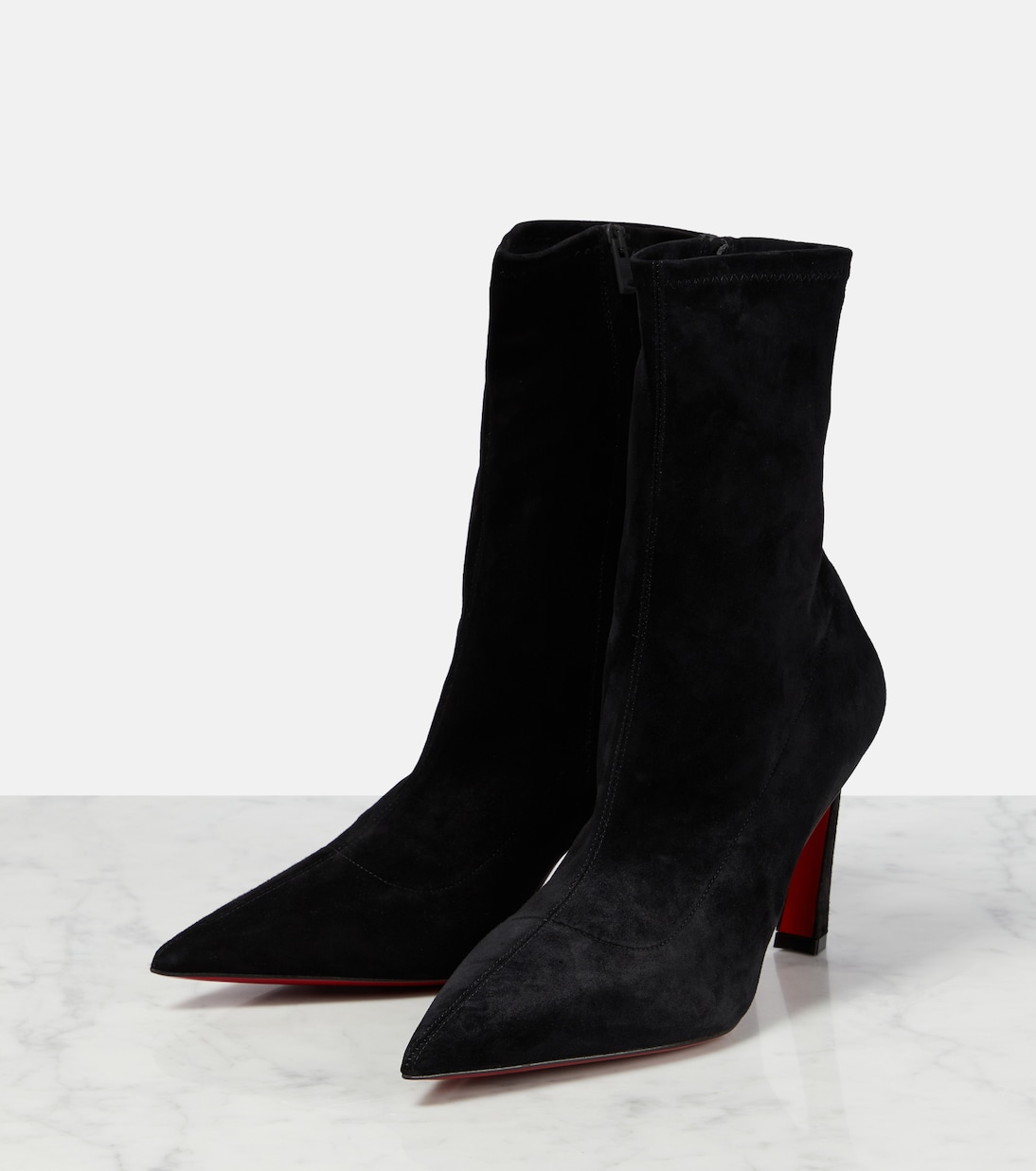Condora 100 suede ankle boots | Christian Louboutin